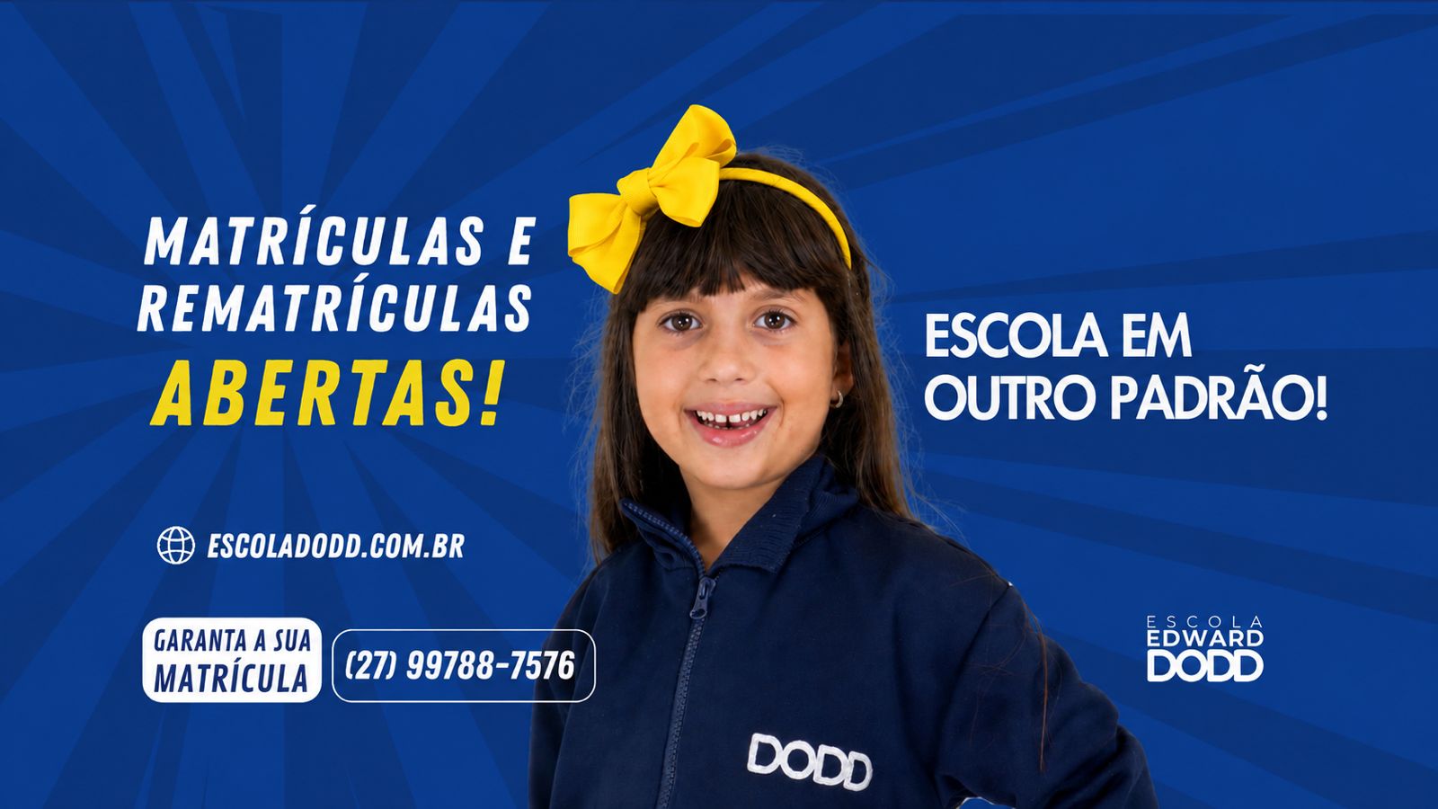 Alunos da Escola Edward Dodd